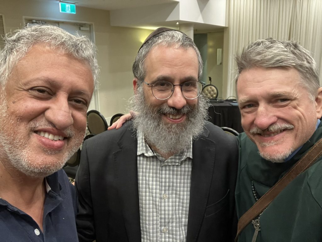amongst friends - with Abbas Aii and Rabbi Zalman Kastel